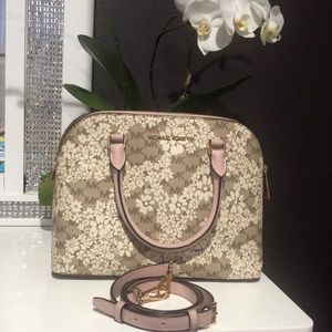 Michael Kors Cindy medium satchel floral